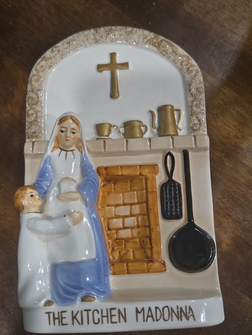 The Kitchen Madonna Plaque